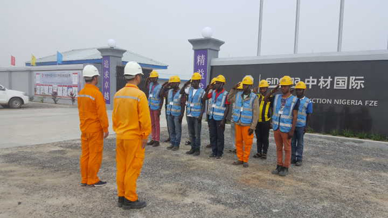 瑞安八达工程机械进军尼日利亚DANGOTE炼油厂项目